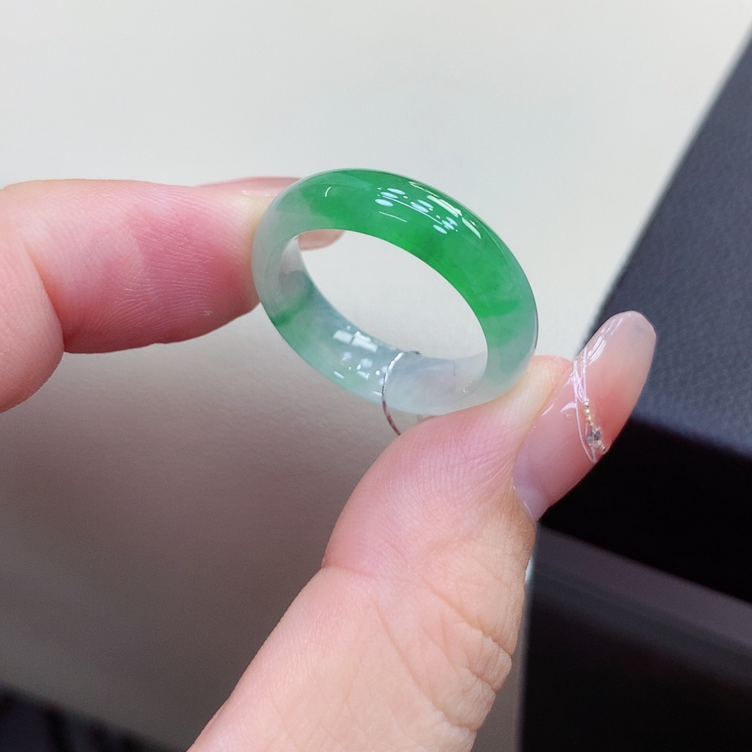 未镶嵌戒指翡翠21号