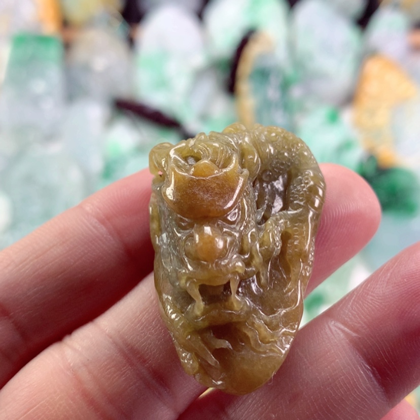 【闪购商品】翡翠吊坠(不含链)未镶嵌