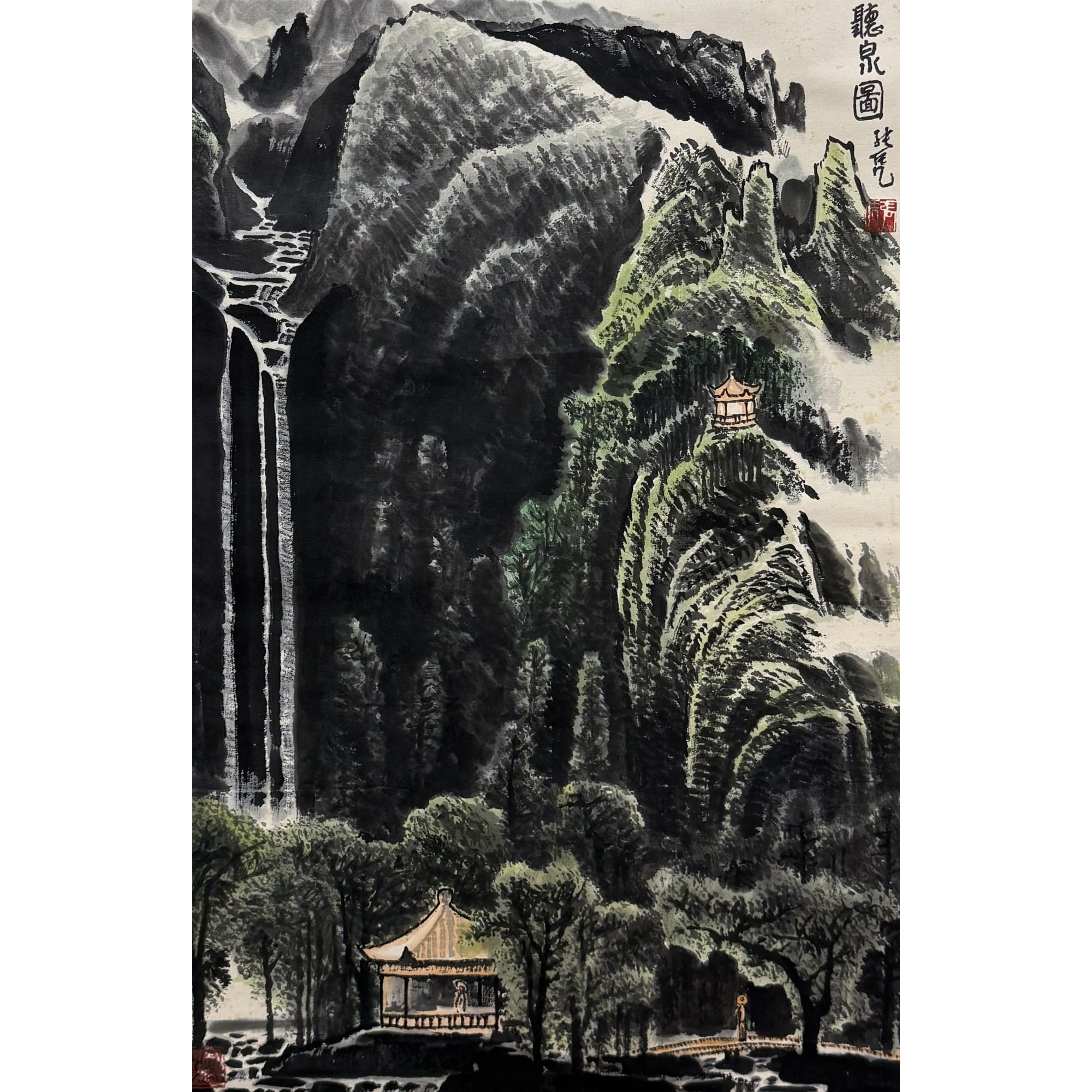 【山水】  49x75   CP-30593   立轴