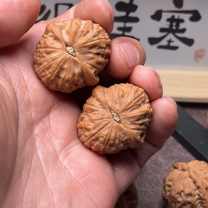 文玩核桃把件乾隆磨