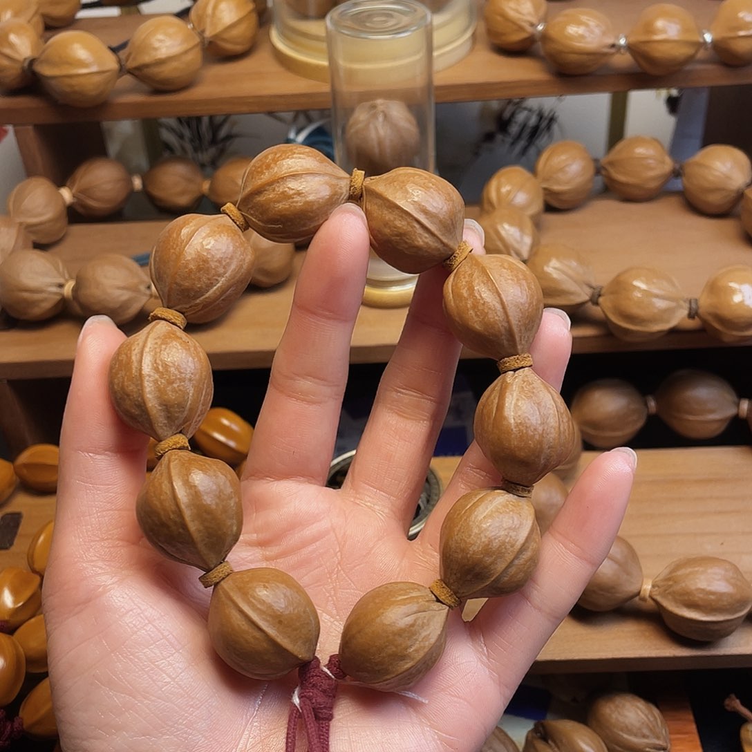 橄榄核手串/手链20.25梅林铁核