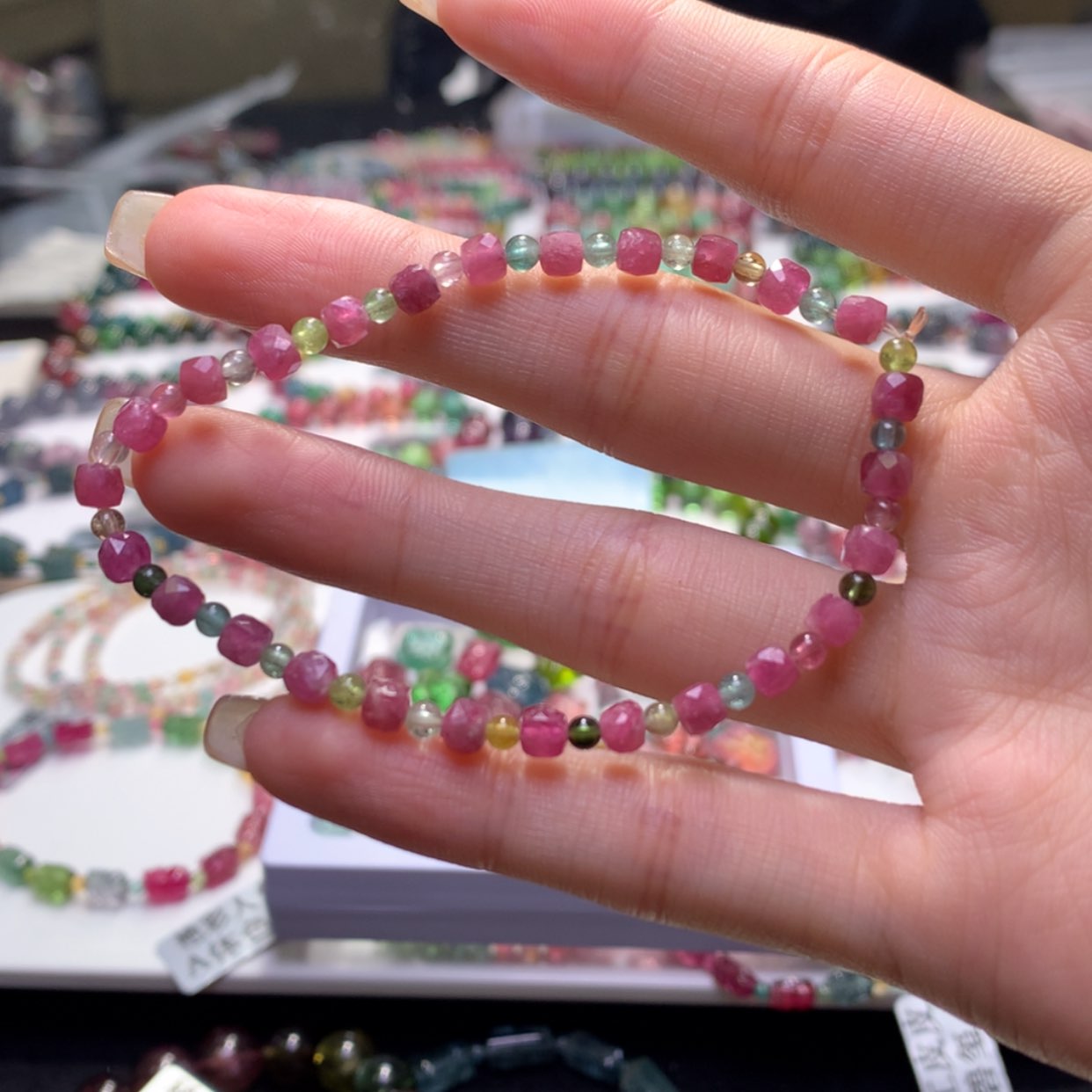 【闪购商品】未镶嵌手串碧玺