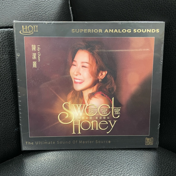 HQII头版编号 陈洁丽 甜蜜蜜 HQ2CD品质人声HIFI发烧国语新专辑CD