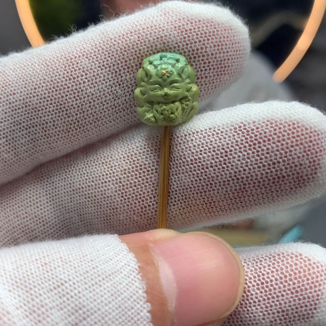 绿松石挂件未镶嵌