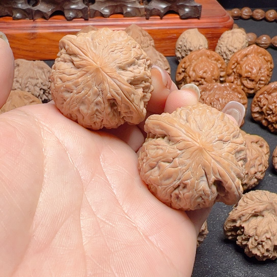 文玩核桃把件铁锤38