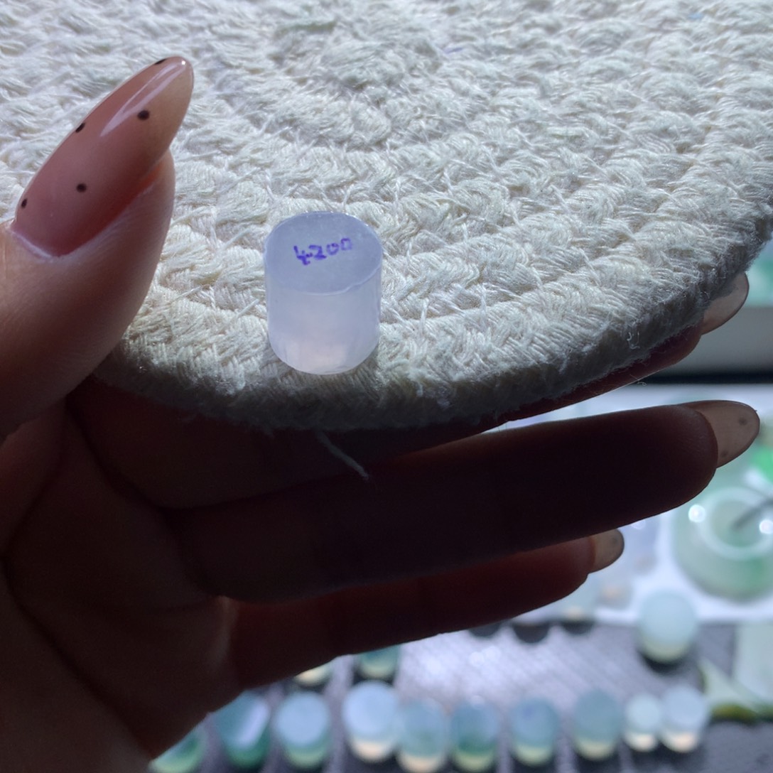 定制翡翠未镶嵌冰紫卡10➕