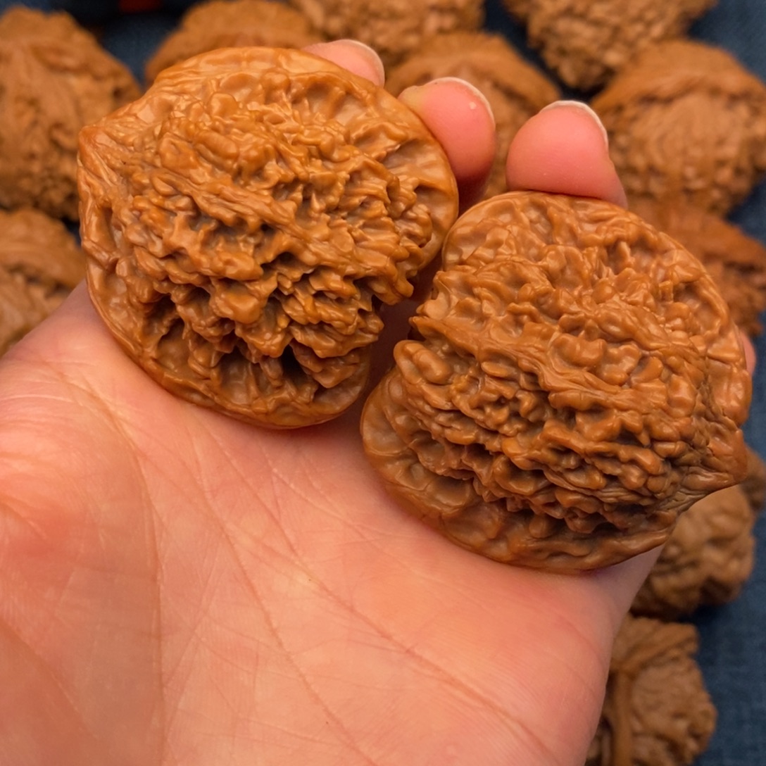 无***想把件文玩核桃42全品星