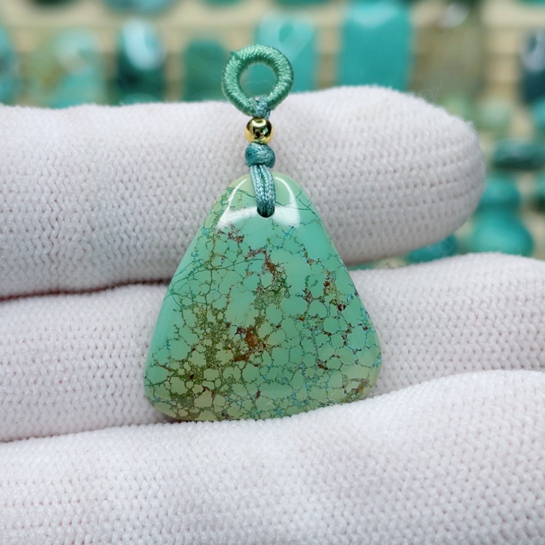 绿松石珠宝奇石未镶嵌