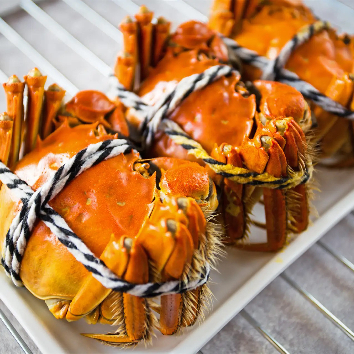 【活蟹/大闸蟹】3两母蟹➕3.5两公蟹10只【精品礼盒绑腿发货】