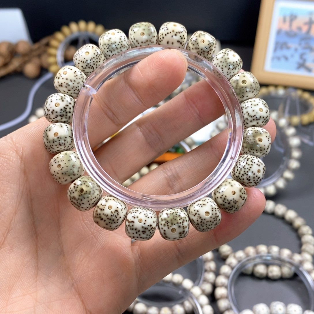 星月菩提手串12大青花