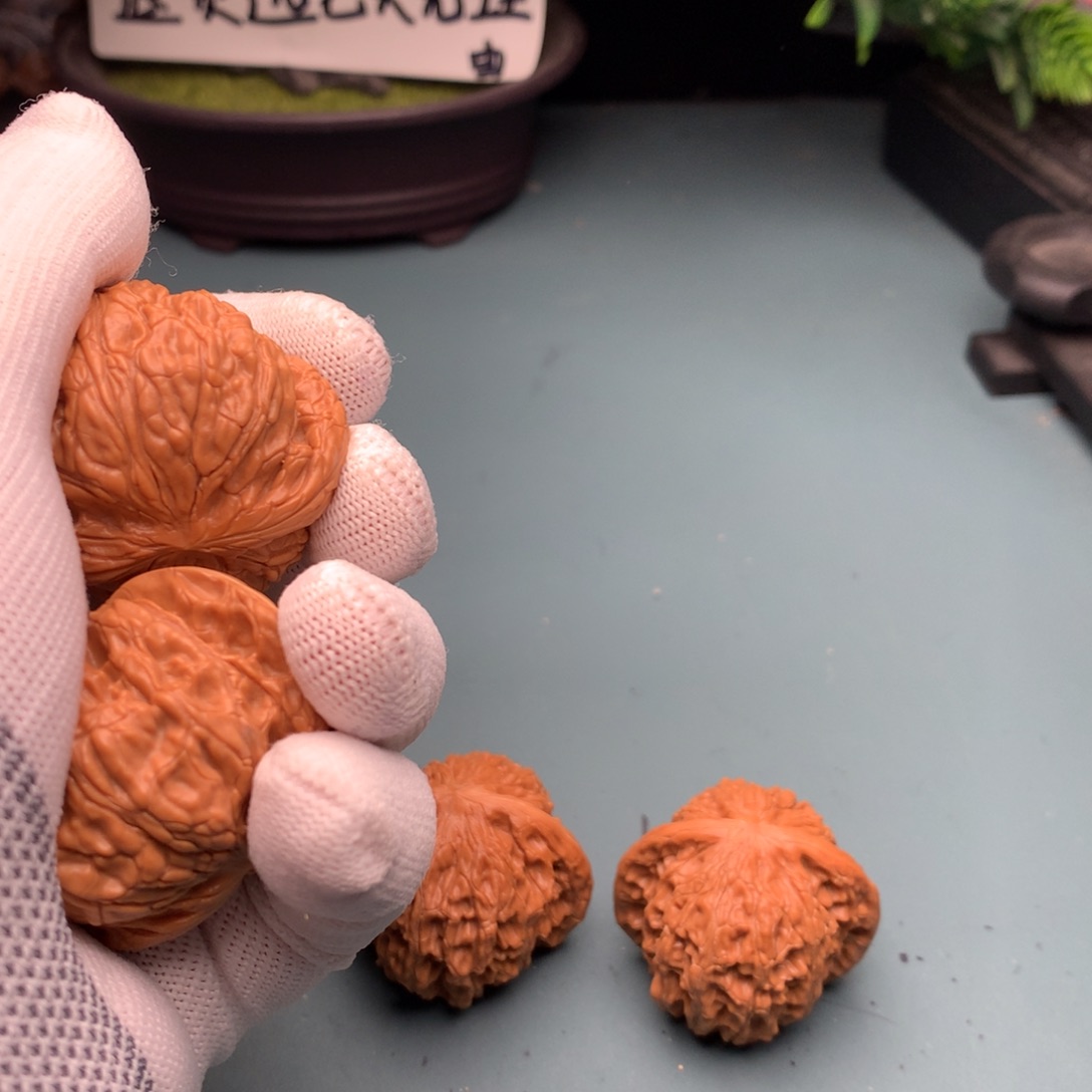 文玩核桃把件修磨盘4041