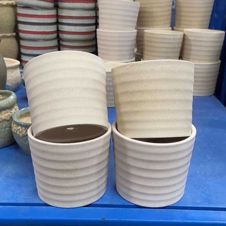 陶瓷花盆单场满9.9发8.5*7