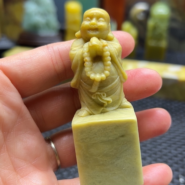 ****月青田石印章石印章石