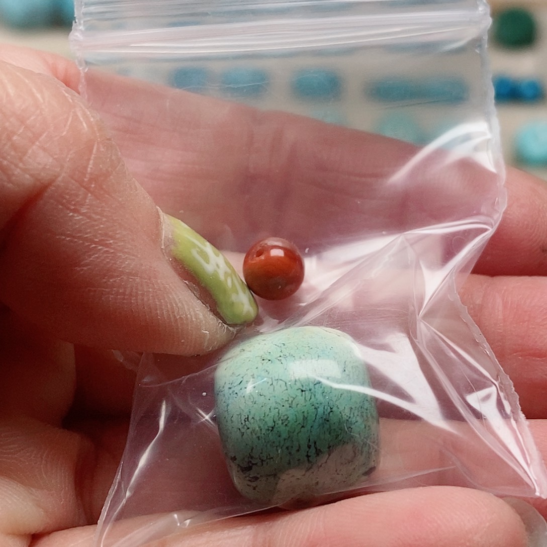 玛瑙/玉髓珠宝半成品合金烟**道