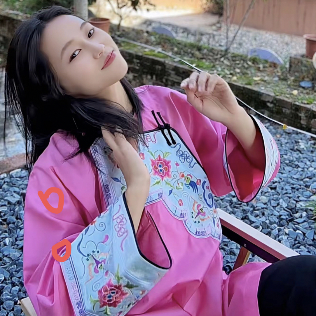 2XL码145以内清仓处理微瑕苗族传统刺绣圆领上衣民族风女款