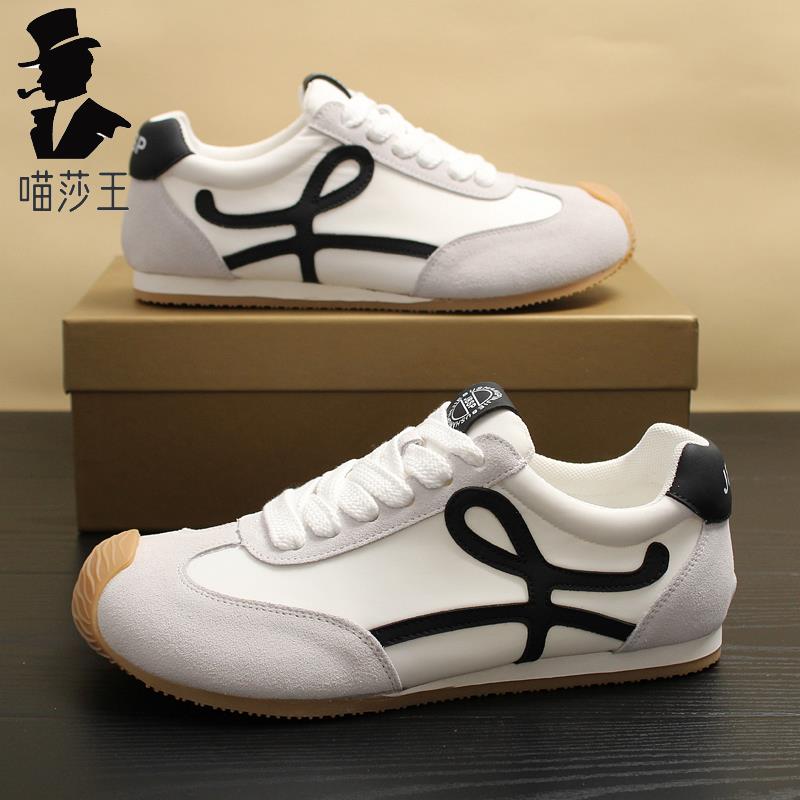 【专柜正品】2025新款帆布鞋男士休闲布鞋阿甘鞋小众时尚拼色低帮