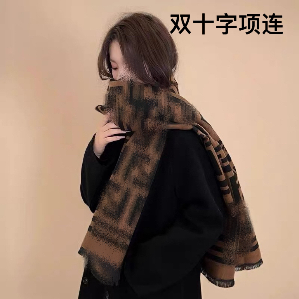 合金项链 D盛推荐 双十字项链