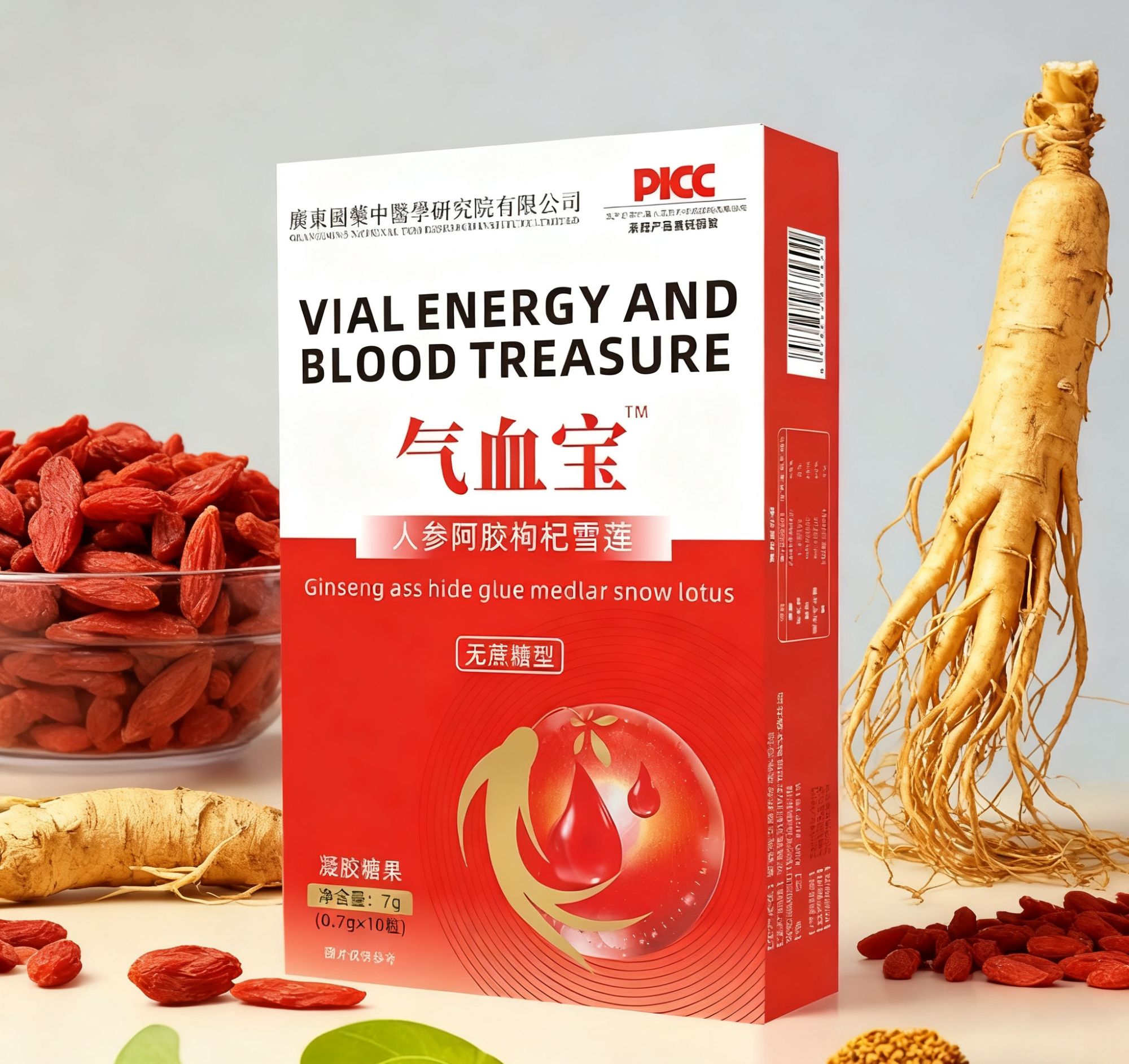 气血宝-人参阿胶枸杞雪莲-7g/盒