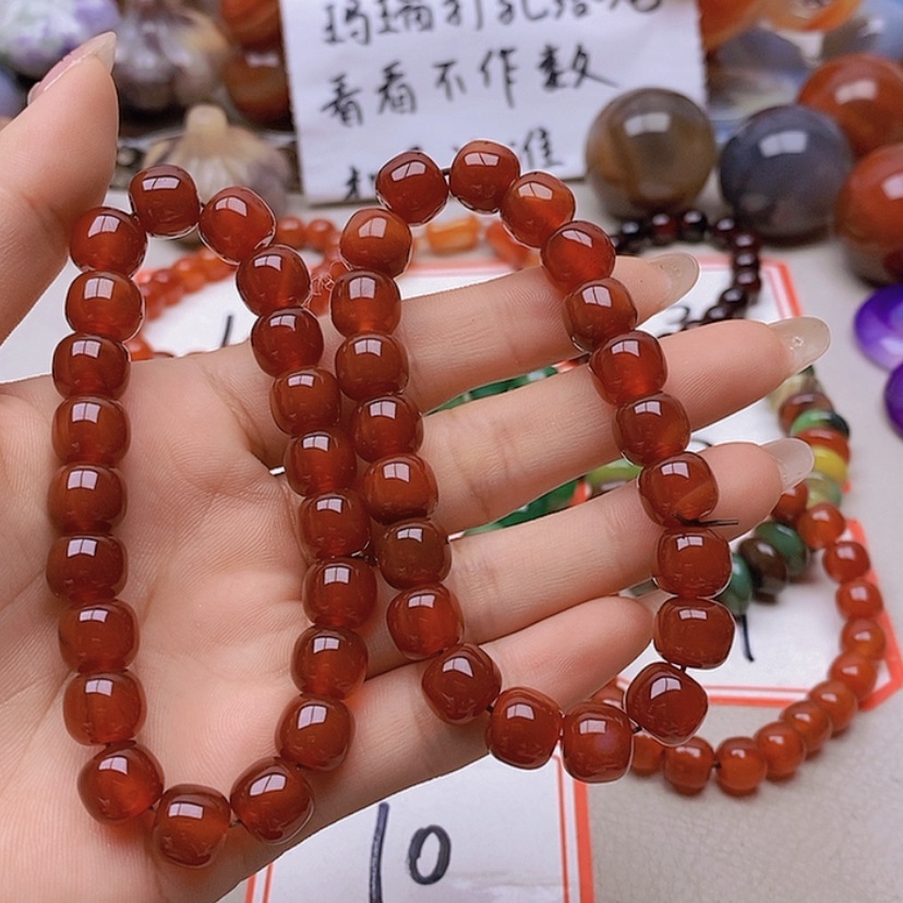 【闪购商品】未镶嵌玛瑙/玉髓珠宝半成品一*鱼