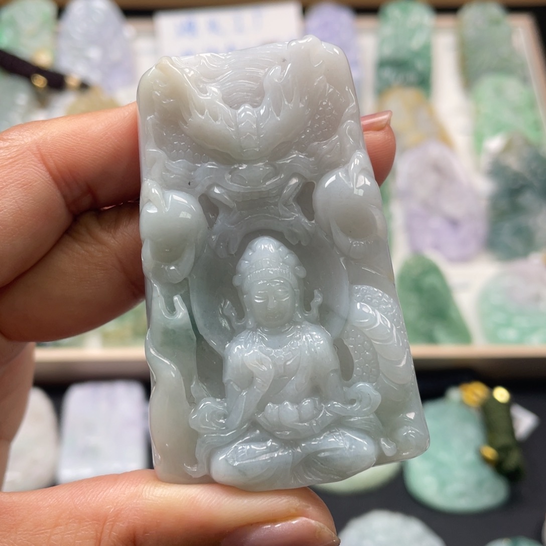 翡翠吊坠(不含链)未镶嵌