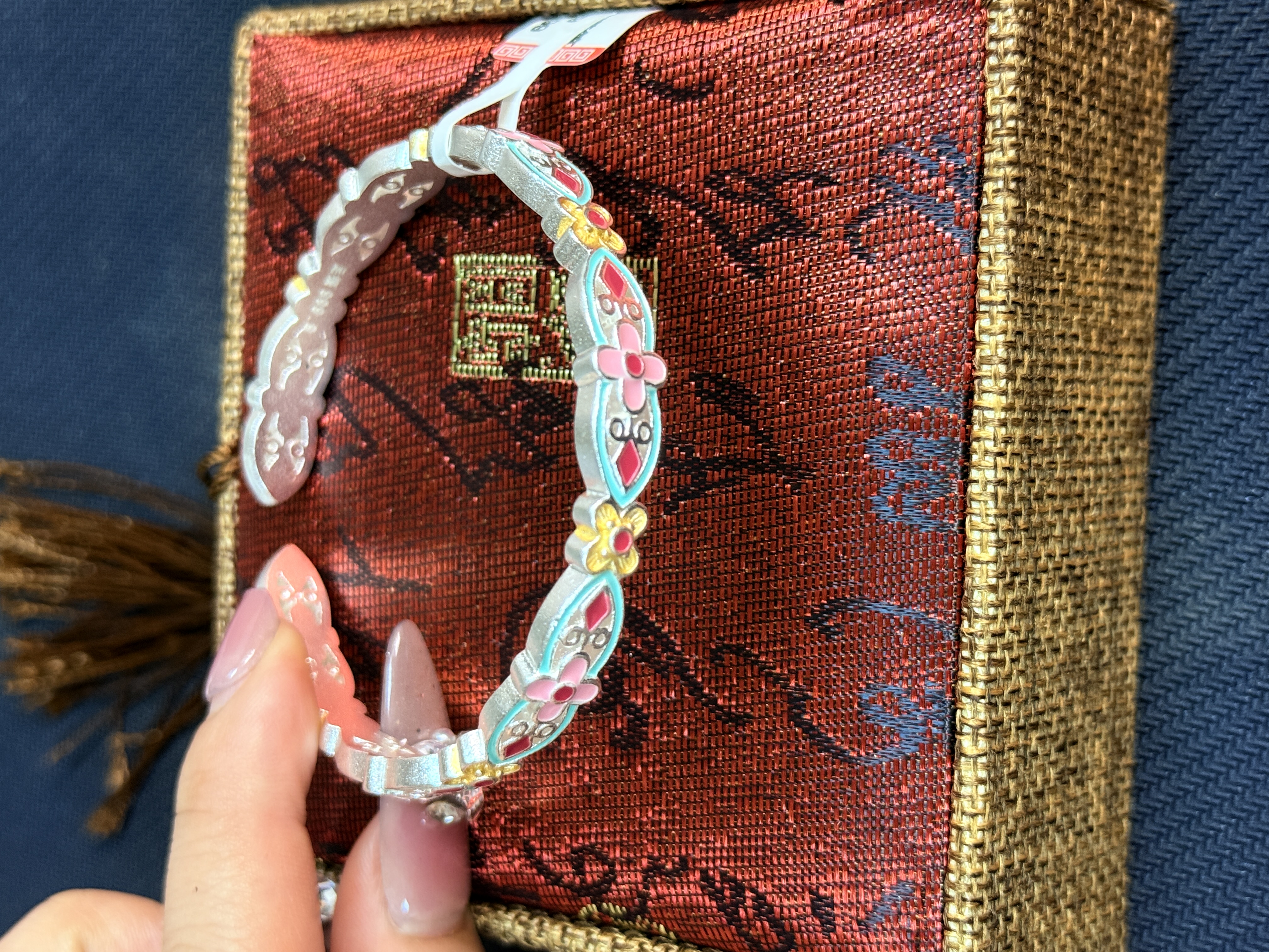 精品银手镯（无礼盒）S341