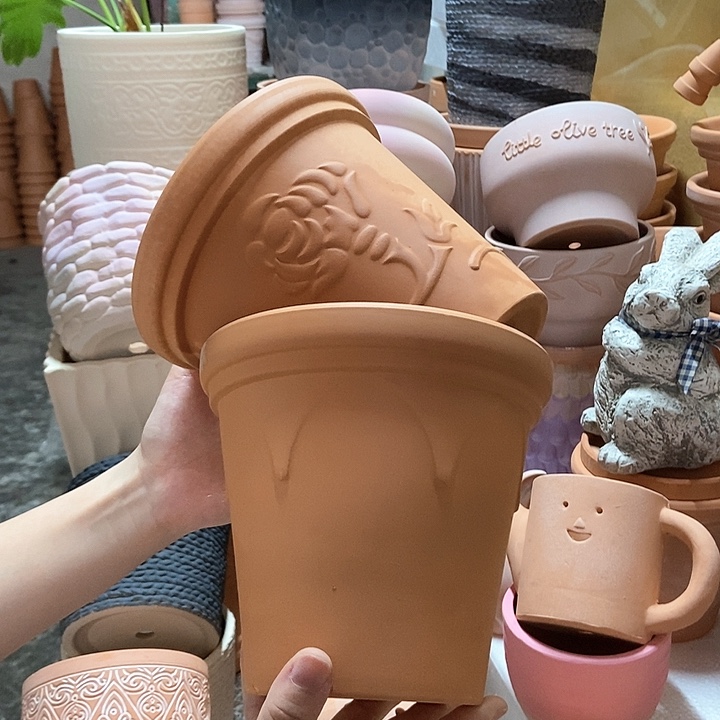 16×15红陶皇冠+玫瑰2个