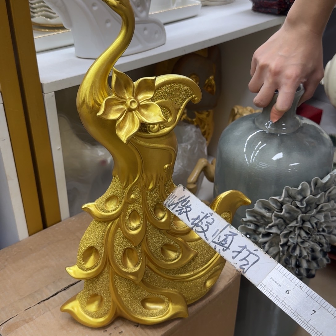 瓷片陶瓷工艺花瓶摆件