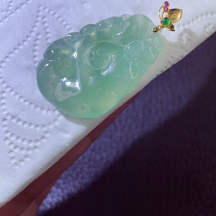 颈饰未镶嵌翡翠翡翠