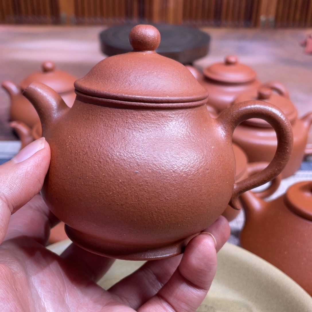 紫砂茶壶花*浓宜兴紫砂原矿紫砂壶