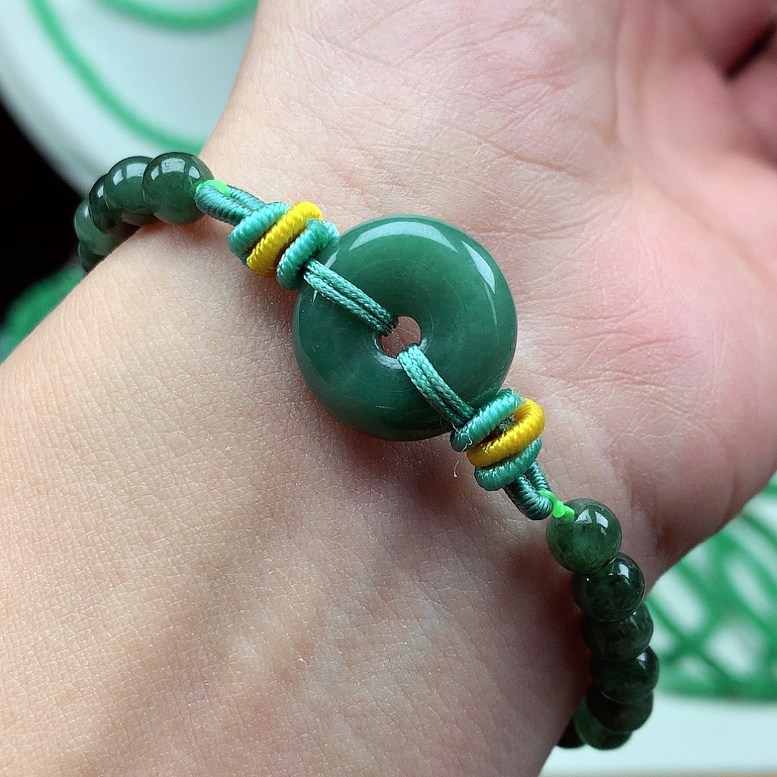 未镶嵌手链翡翠翡翠