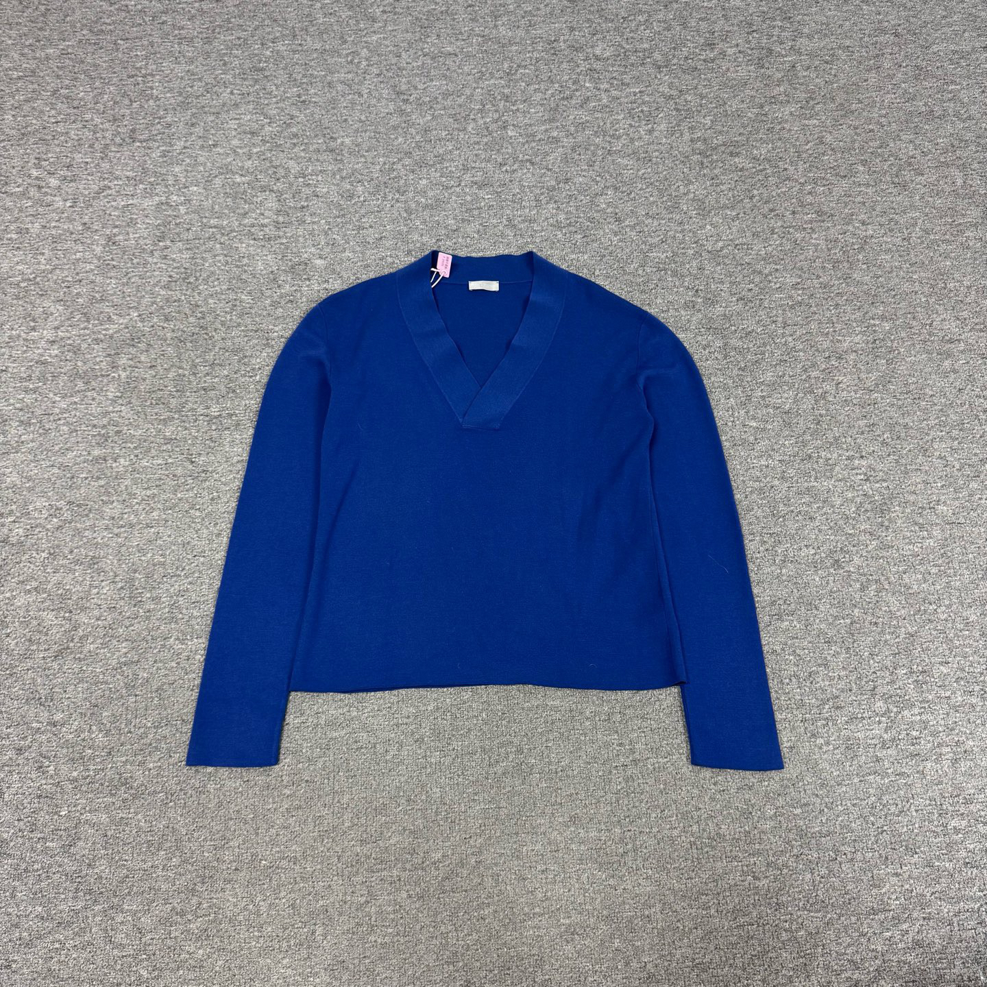 99新 AMIPARIS Dior 蓝色针织上衣M码