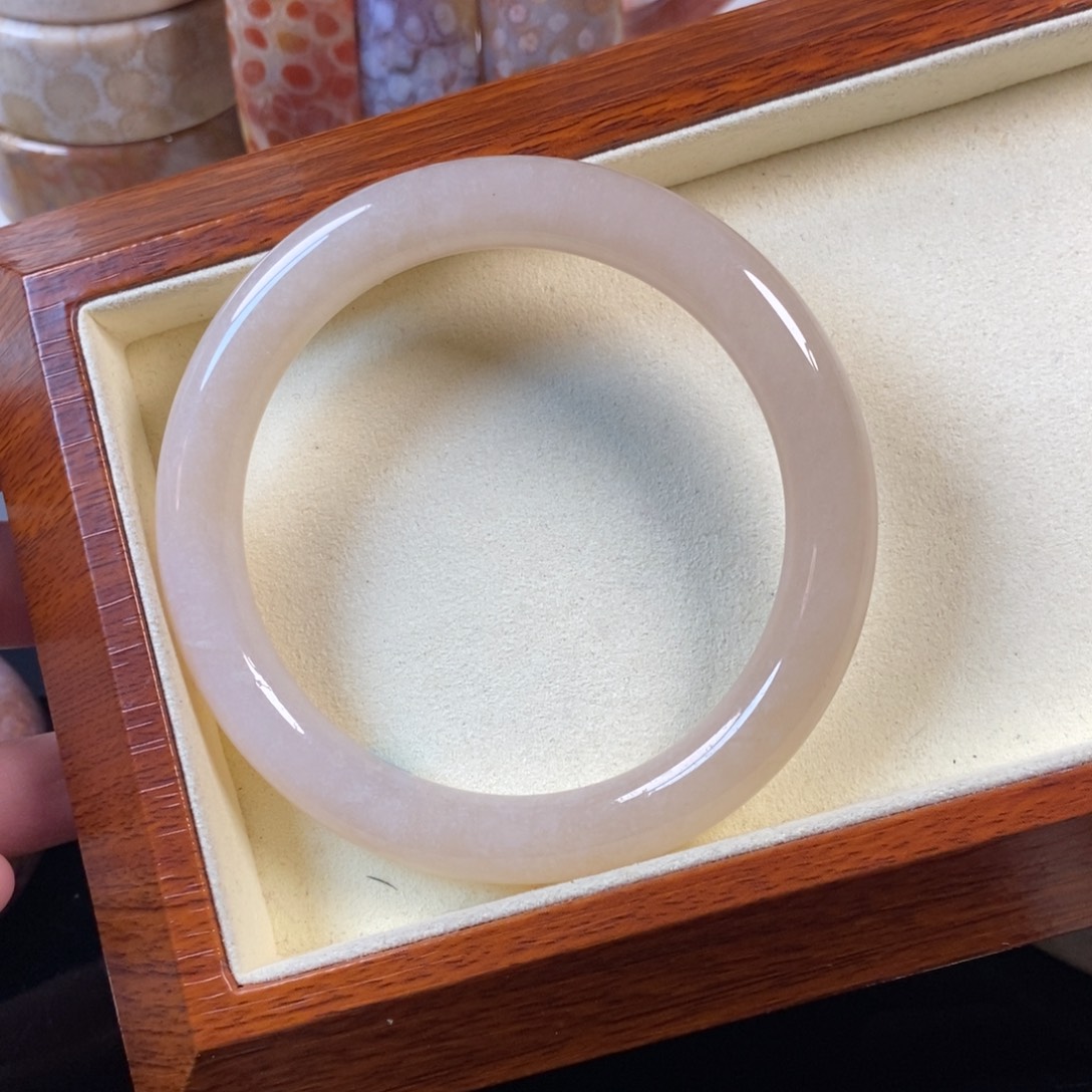 硅化珊瑚（珊瑚玉）未镶嵌手镯61.2口福利350