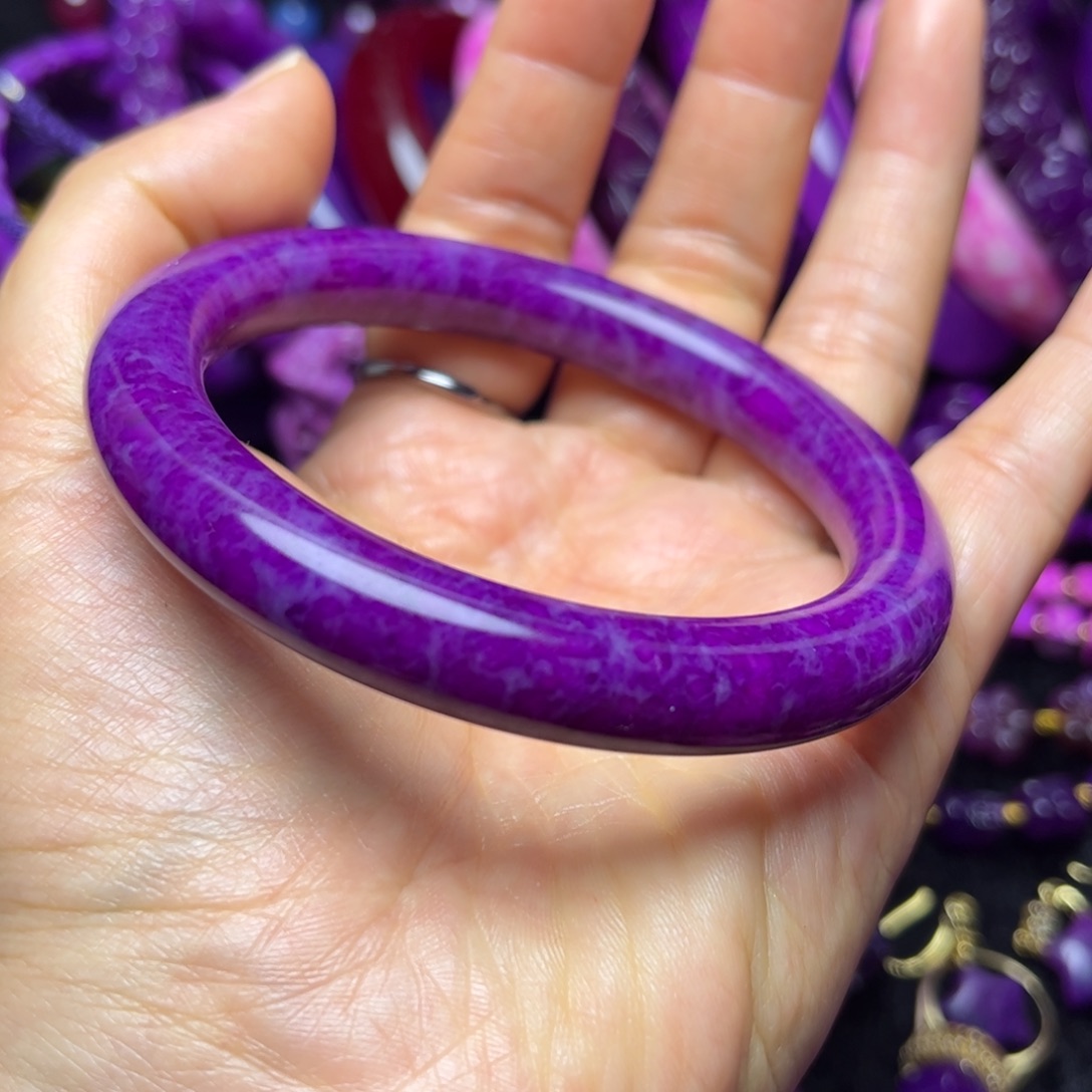 紫砂老油紫丝绒玉华150