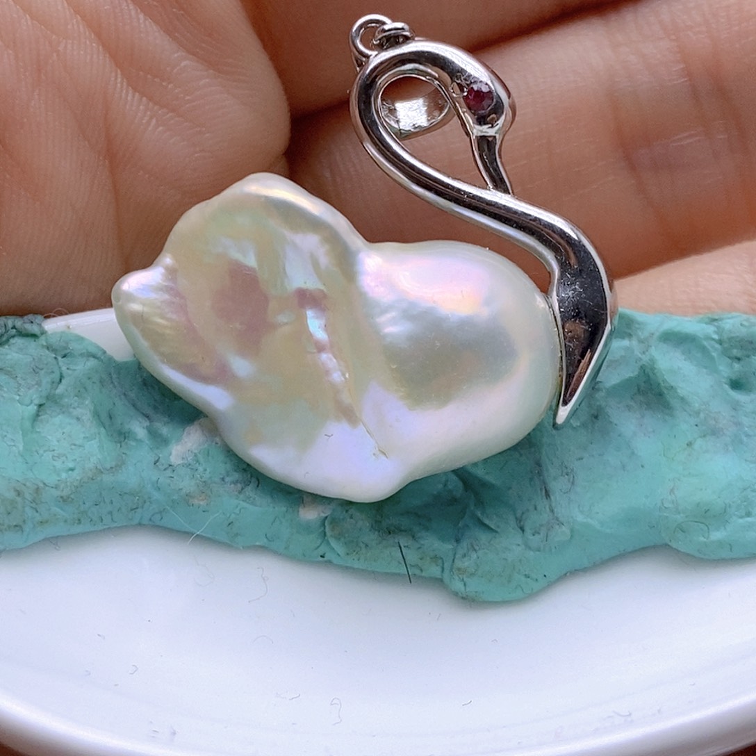 吊坠(不含链)未镶嵌淡水珍珠