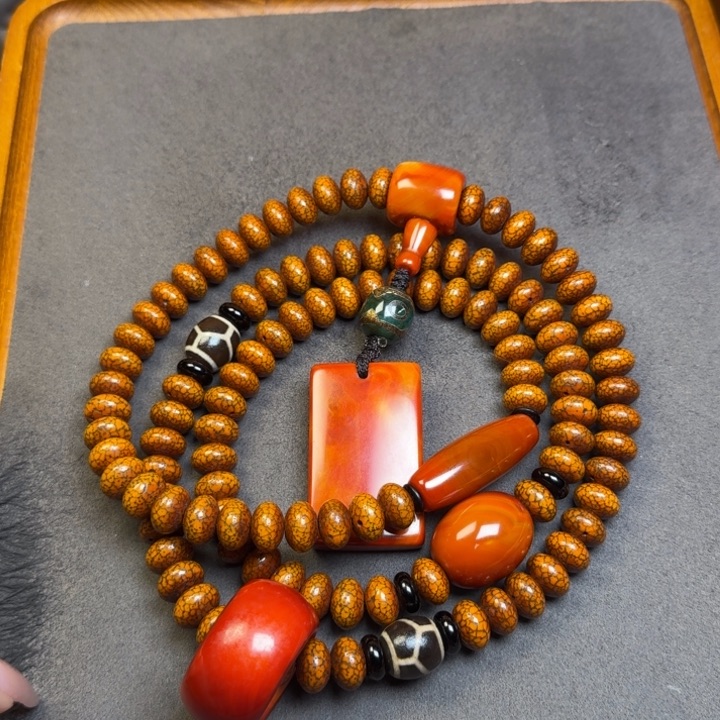 星月菩提吊坠三***-星月