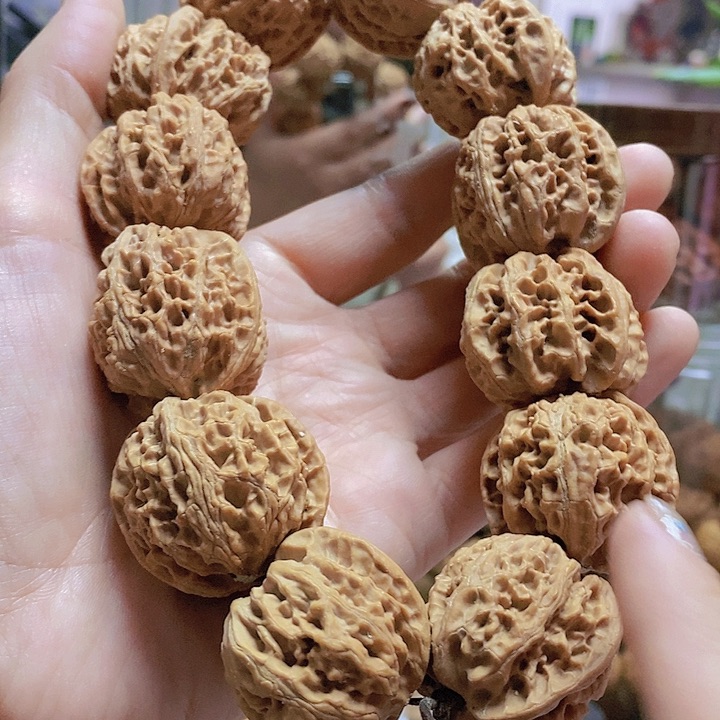 【闪购商品】文玩核桃把件32苹果手持