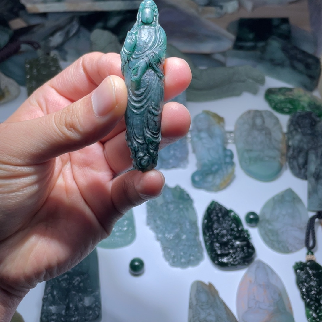 定制翡翠未镶嵌123456