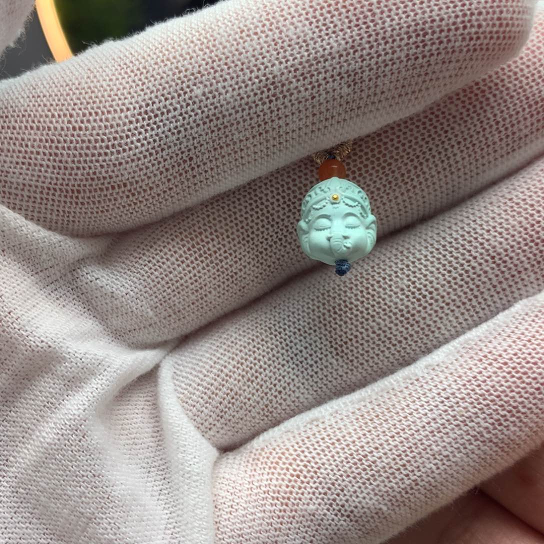 绿松石挂件未镶嵌