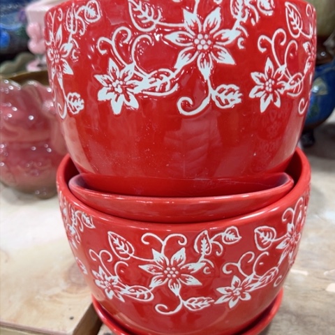 陶瓷满9元发货都是福利花盆