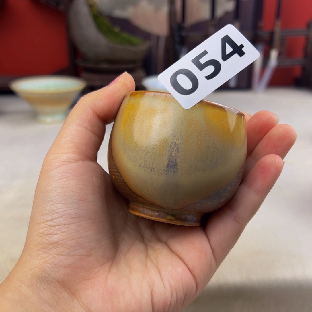 杯纯手工柴烧主人杯