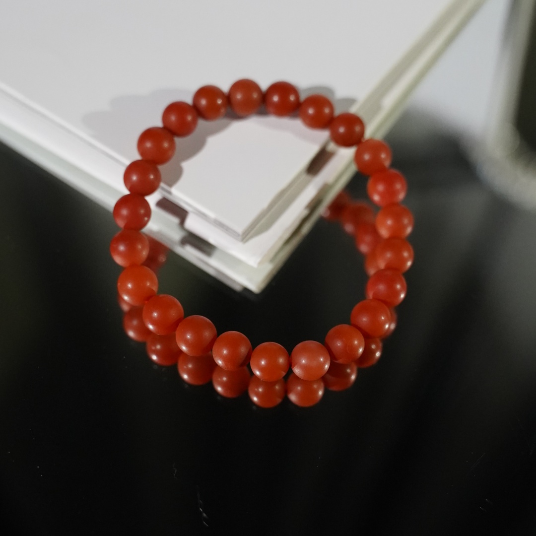 保山南红8mm+手串 5235