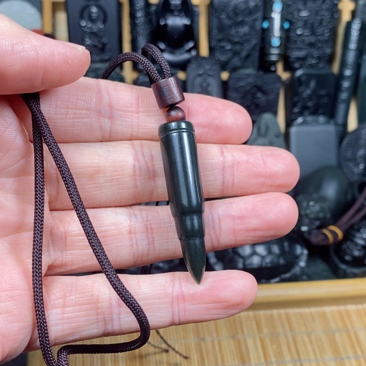 和田玉（青玉）手链未镶嵌