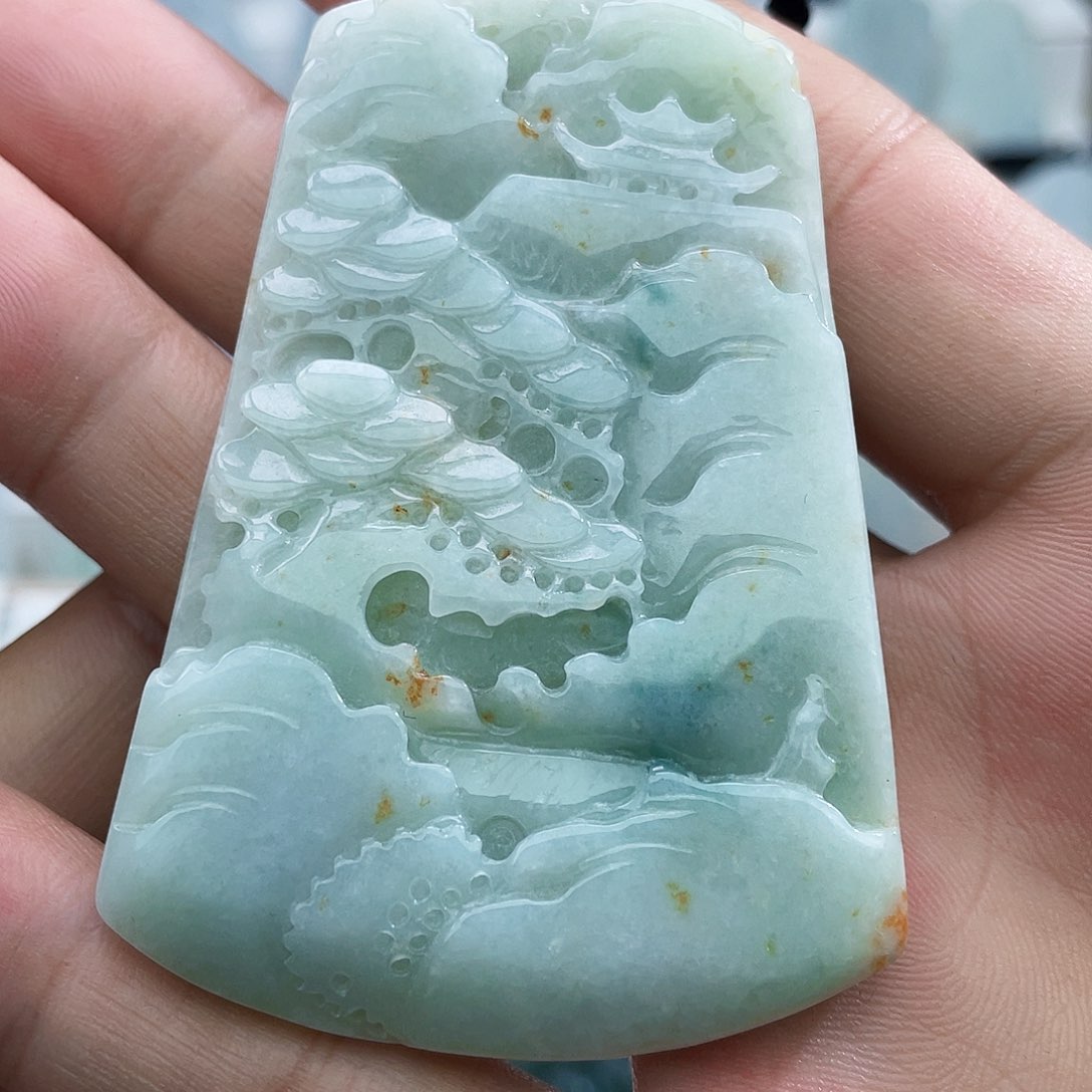 颈饰未镶嵌翡翠翡翠