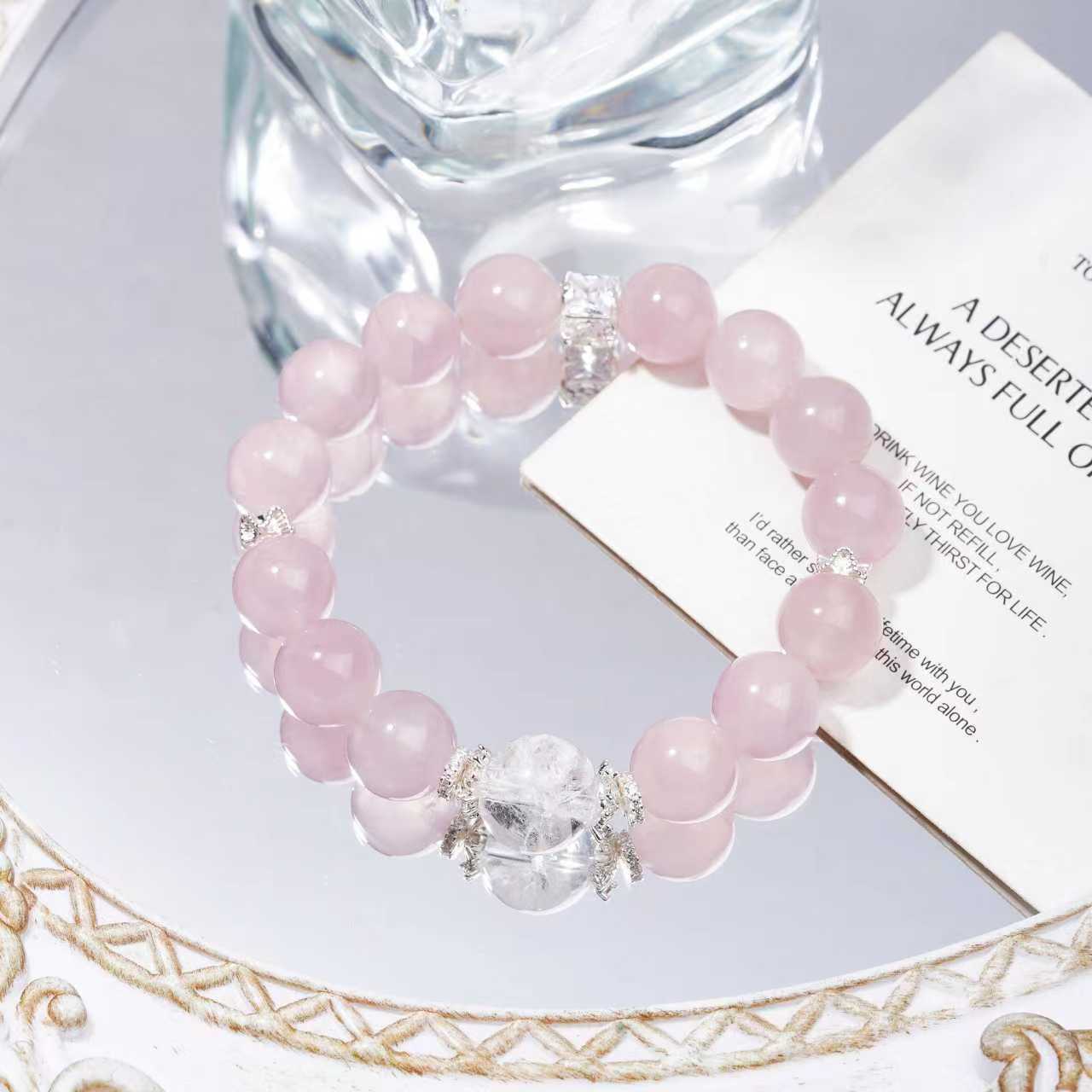 【桃乐丝】马粉水晶设计款时尚简约轻奢显气质手串