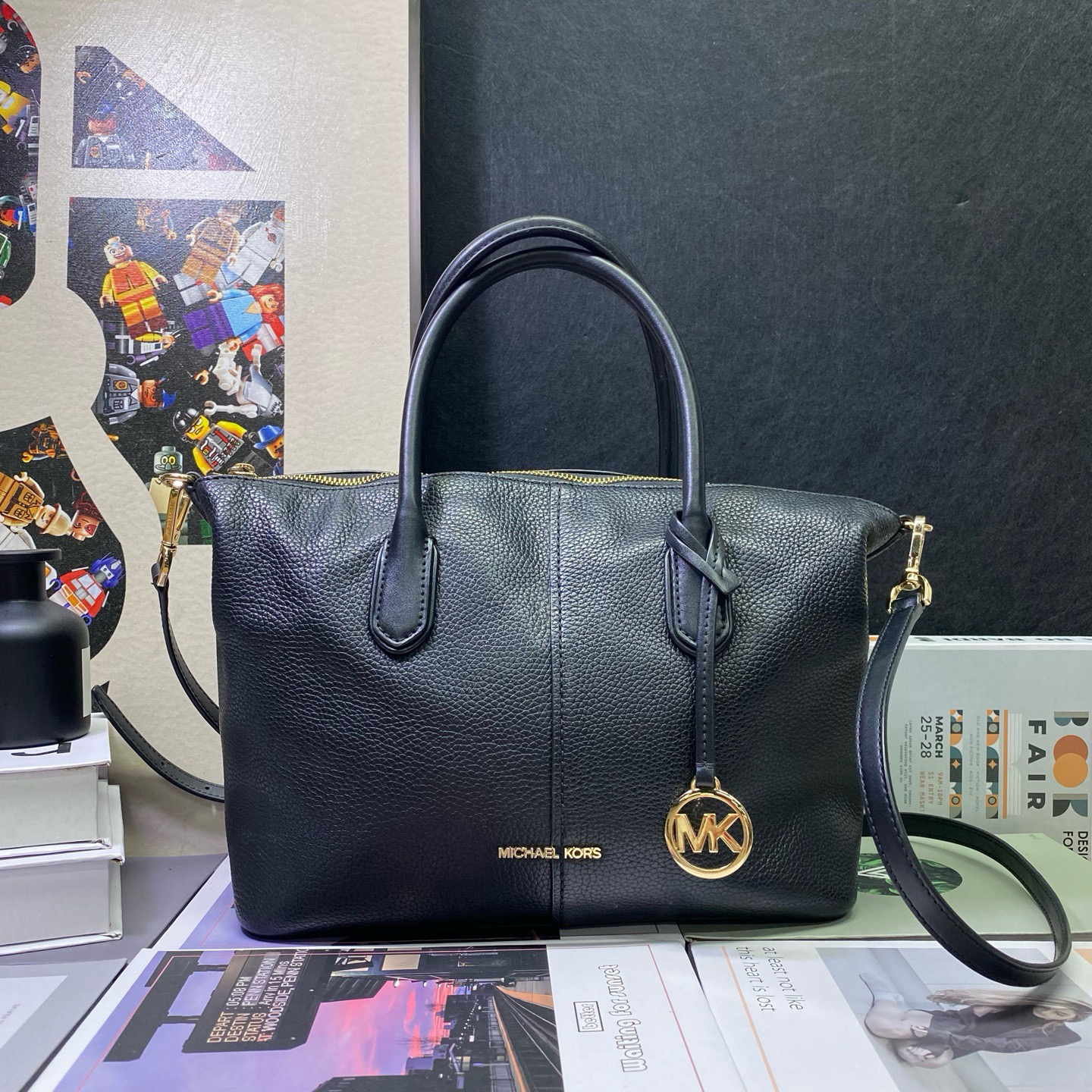 95新 MICHAEL KORS/迈克高仕 22414斜挎包29*23