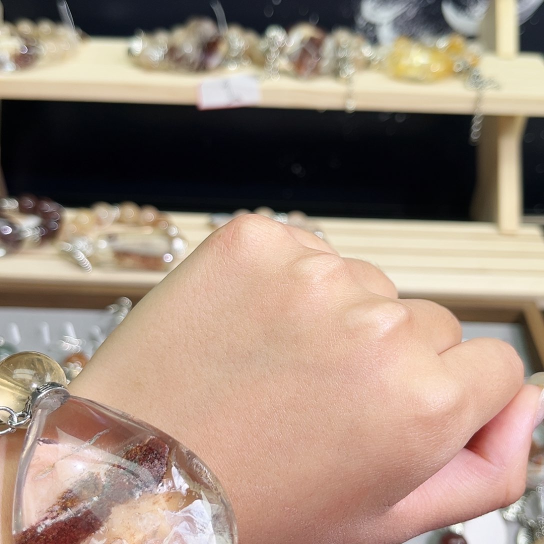 水晶手链合金天****?手串