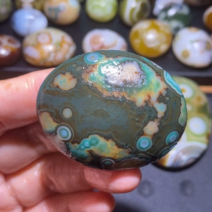 未镶嵌玛瑙/玉髓珠宝半成品141