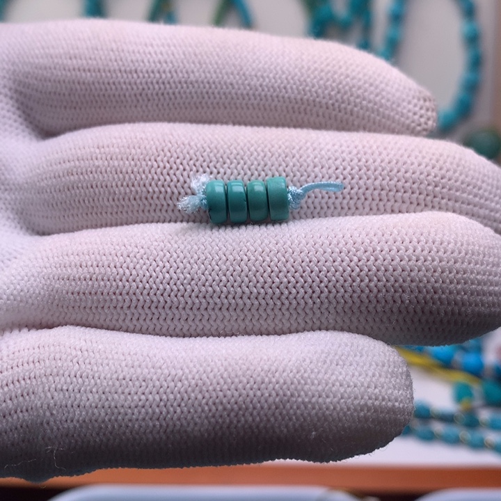 绿松石未镶嵌珠宝奇石6mm