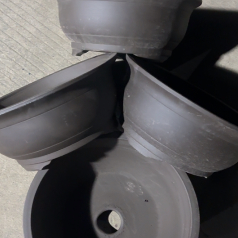 紫砂花盆110-4。 36-15.5