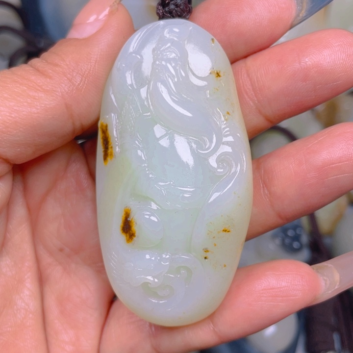 和田玉挂件未镶嵌